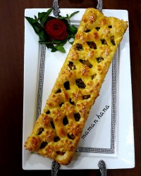 تارت گوشت وقارچ با خمیر ده دقیقه ای