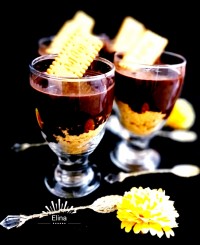 مهلبیه شکلاتی