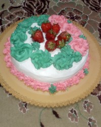 کیک تولد برای مادر شوهر عزیزم