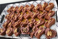 خاگینه گل سرخ و گردو