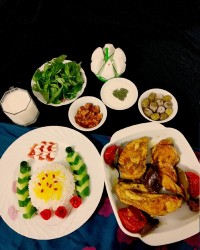 مرغ ژیگو و برنج