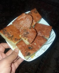 اینم کیک امشبمون