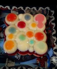 ژله چند رنگ (: