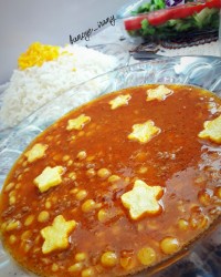 خورشت قیمه با گوشت چرخ کرده