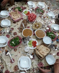 اینم افطاری من