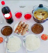 سفره افطاری شب هجدهم ماه رمضان