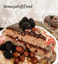 کیک فندقی
