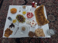 اینم یه افطاری ساده