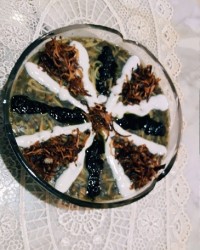 اینم اش رشته برای افطار امروزمون جای همتون خالی