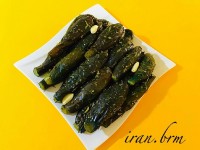 ترشی بادمجان شکم پر