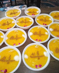 شله زرد نذری روز شهادت امیر المومنین حضرت علی (ع)