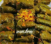 دلمه ی برگ انگور