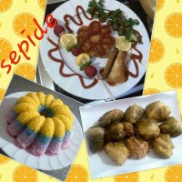 کوکو ماهی دلمه کاهو و برنج قالبی