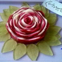 ژله بستنی گل رز