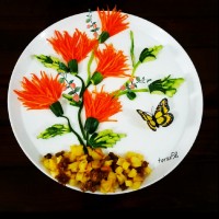 سیب زمینی با گوشت چرخ کرده