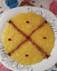 شله زرد خودم پز