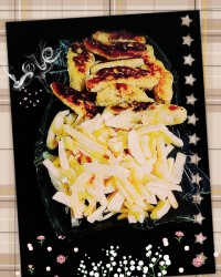 کوبیده مرغ تابه ایی