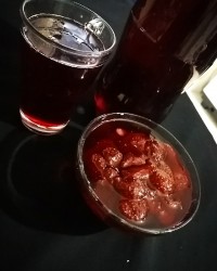 مربا و شربت توت فرنگی