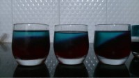 ژله اریب ژله میان تهی کیک تولد داداش جونم