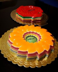 ژله بستنی رنگین کمان