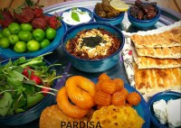 افطاری دلمه هلیم بادمجان