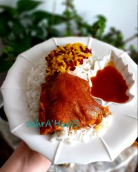 زرشک پلو بامرغ مجلسی