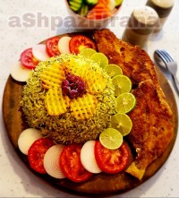 باقالی پلو با ماهی
