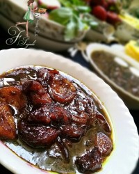 خورشت بادمجان با رب انار