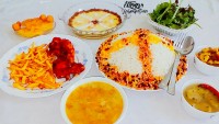 سفره افطاری شب بیست وهفتم ماه رمضان