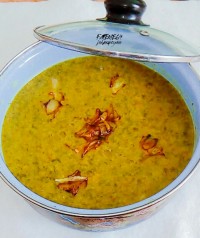 آش سبزی سنتی شیرازی