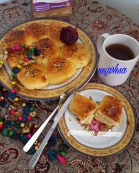 نان شیرمال کرمدار