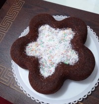 کیک شکلاتی نارگیلی