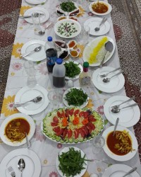 افطاری ما خونه داداشم