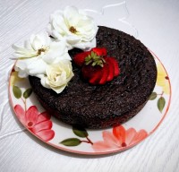 کیک شکلاتی قابلمه ای