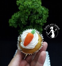 کاپ کیک هویج و گردو