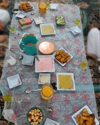 آخرین سفره افطار
