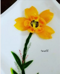 گل با فلفل دلمه