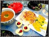 آخرین افطاری رمضان ٩٨ (شام شب عید)