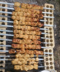 جوجه وچای دودی