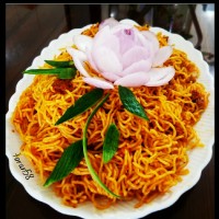 ماکارونی باگل پیاز