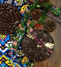 حلوا سه آرد با شیره خرما