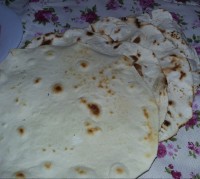 نان تافتون خانگی