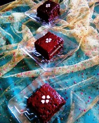 کیک قهوه با سس قهوه