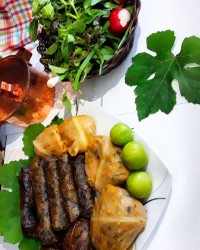 دلمه برگ و کلم