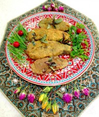 بادمجان سوخاری فیلیپینی