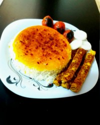 ته چین کوبیده مرغ