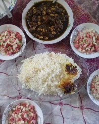 بفرمایید قرمه سبزی