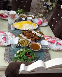 چلو ماهیچه خونه خواهرم