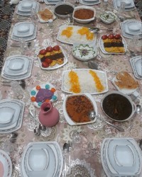 شام تولد همسرم