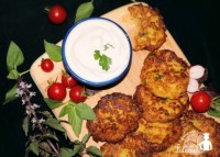 کتلت کدو سبز بدون روغن (رژیمی)